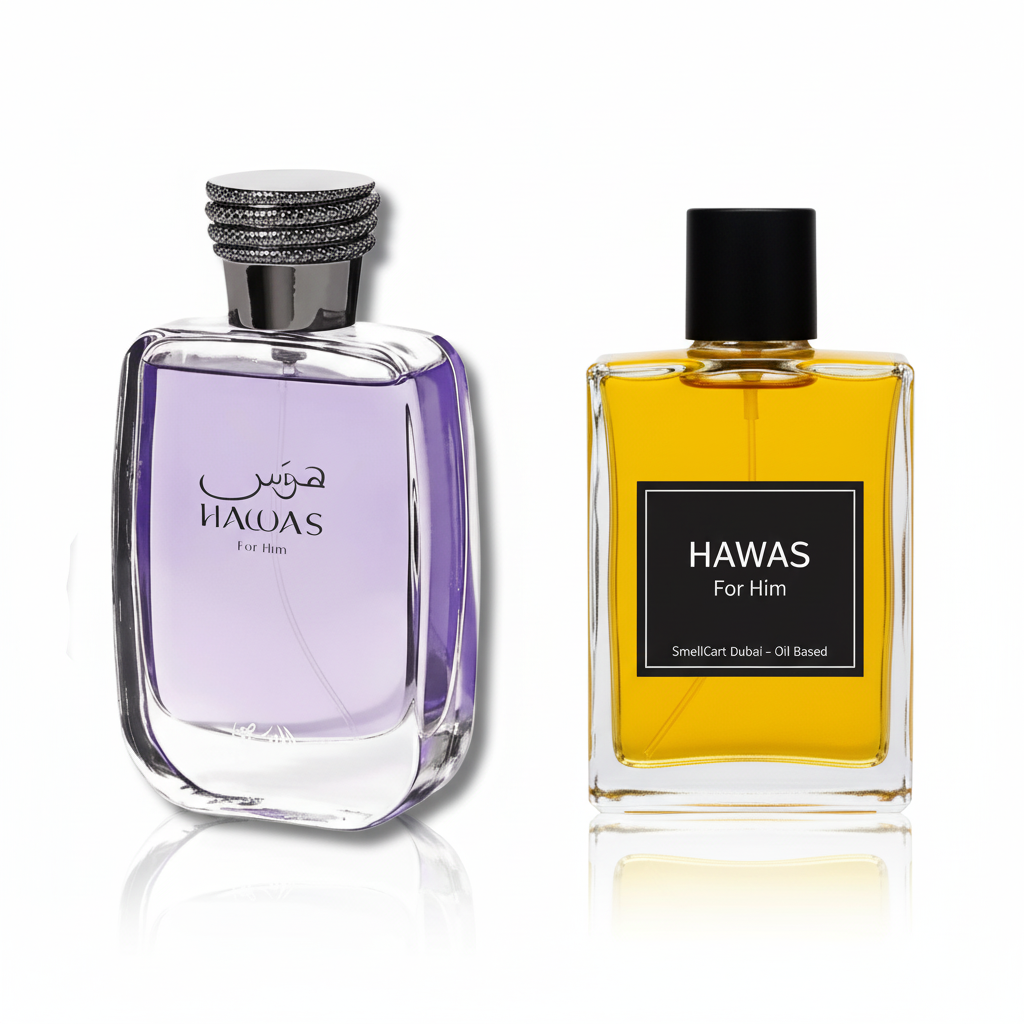 Smellcart Dubai: Rasasi Hawas for Him (EDP & Concentrated Oil) 🇦🇪