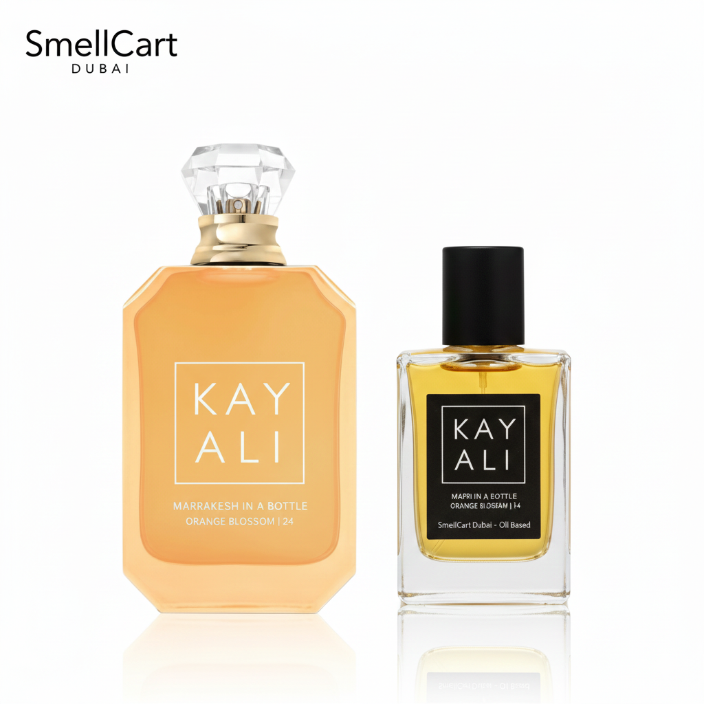 Smellcart Dubai: Kayali Marrakesh In A Bottle Orange Blossom | 24 (EDP & Concentrated Oil) 🇦🇪