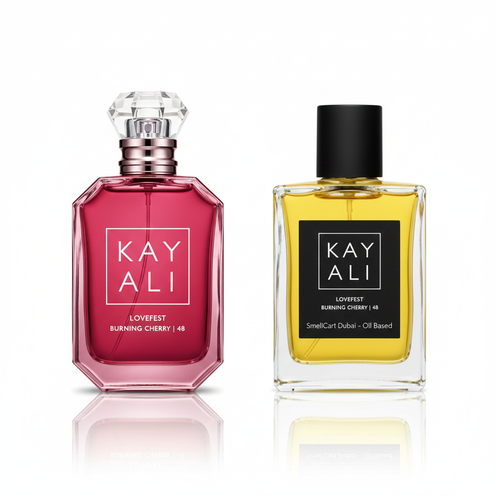 Smellcart Dubai: Kayali Lovefest Burning Cherry | 48 (EDP & Concentrated Oil) 🇦🇪