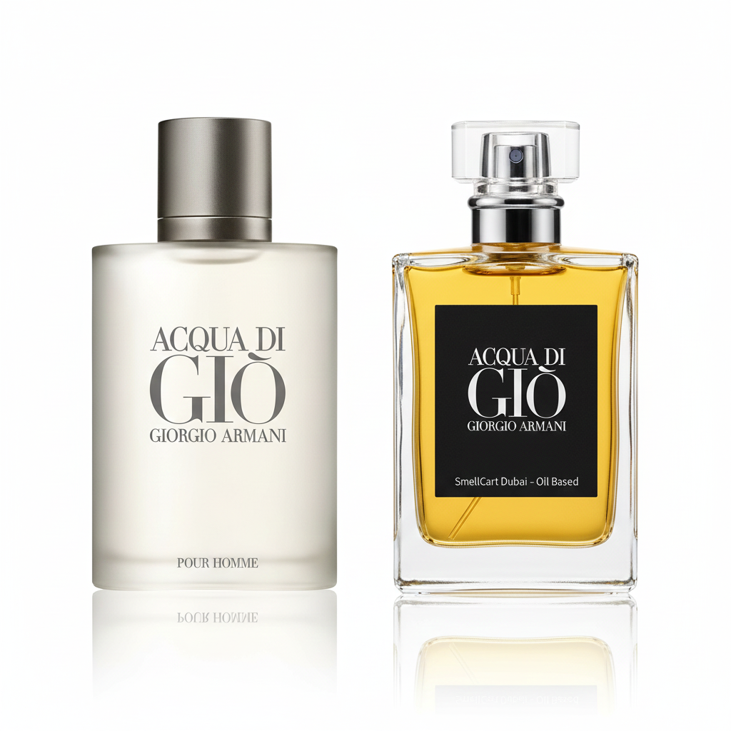 Smellcart Dubai: Giorgio Armani Acqua di Giò (Pour Homme & Concentrated Oil) 🇮🇹
