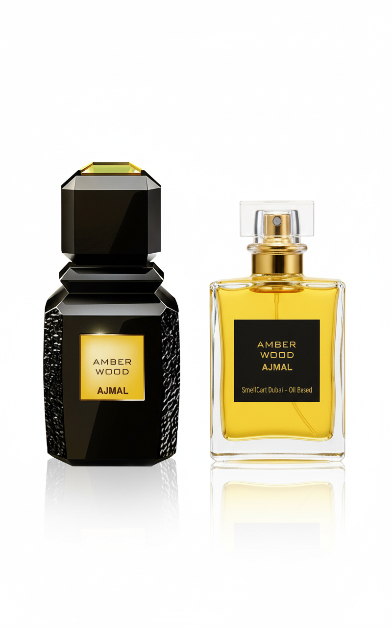 Smellcart Dubai: Ajmal Amber Wood EDP & Concentrated Oil 🇦🇪