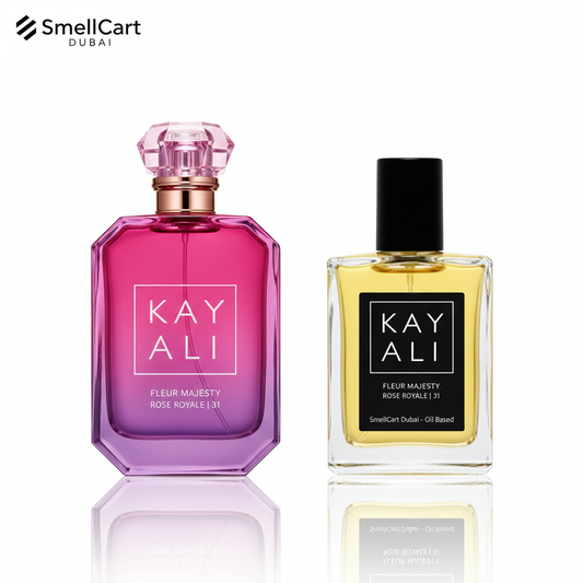 Smellcart Dubai: Kayali Fleur Majestry Rose Royale | 31 (EDP & Concentrated Oil) 🇦🇪